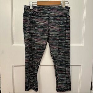 ⭐️ Love Nation Multicolor Striped  Capri Leggings